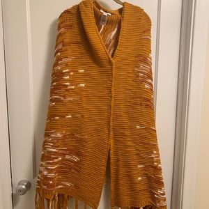 LuLaRoe Mimi Knit Shawl Button Wrap